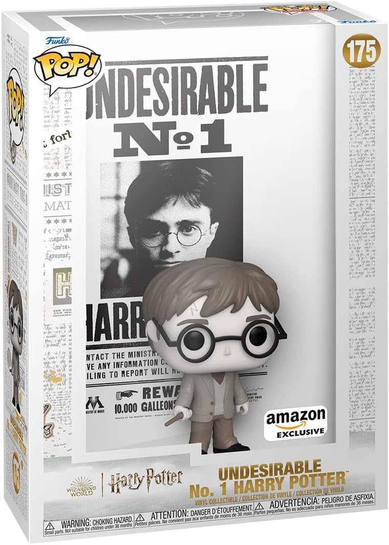 Funko Pop! Vitrina Harry Potter – Wanted Poster (Edición Exclusiva de Amazon)