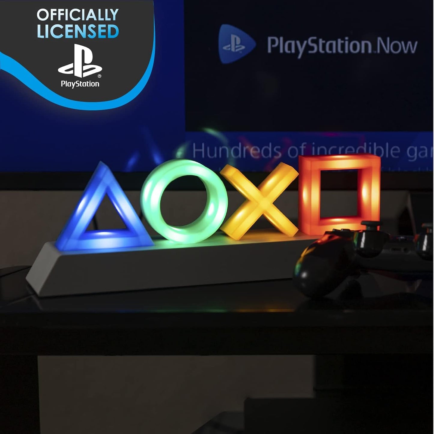 Lámpara Paladone PlayStation Heritage Icons Light