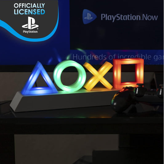 Lámpara Paladone PlayStation Heritage Icons Light
