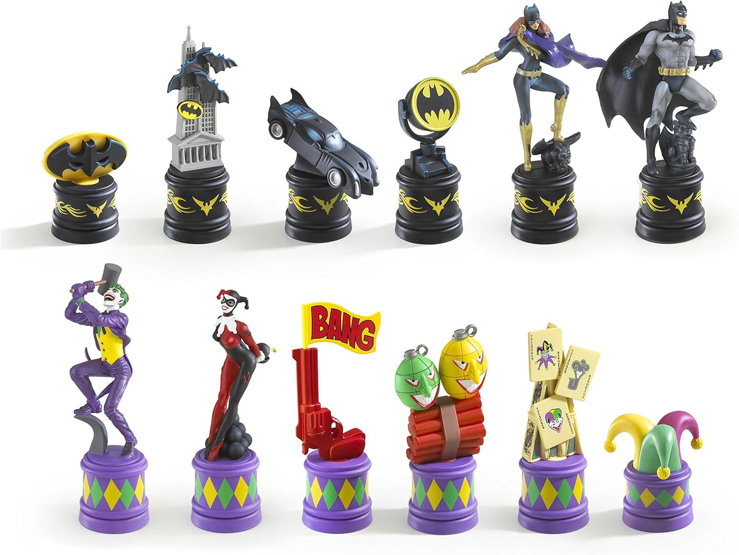 Juego de Ajedrez (el caballero oscuro Batman vs the Joker)