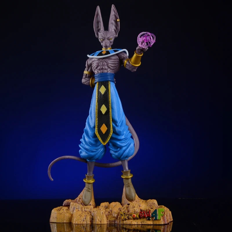 Figura de Anime Dragon Ball Z – Beerus, Dios de la Destrucción (30 cm)