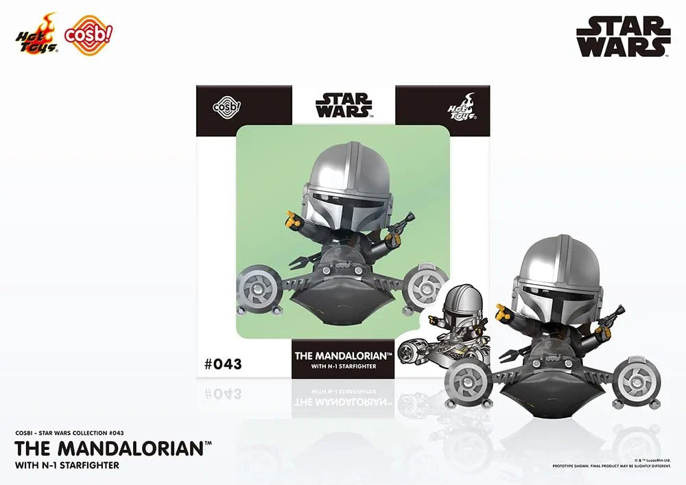 Figura Coleccionable Hot Toys Cosbi #043 – The Mandalorian & N-1 Starfighter
