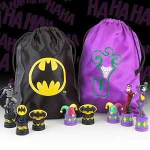Juego de Ajedrez (el caballero oscuro Batman vs the Joker)