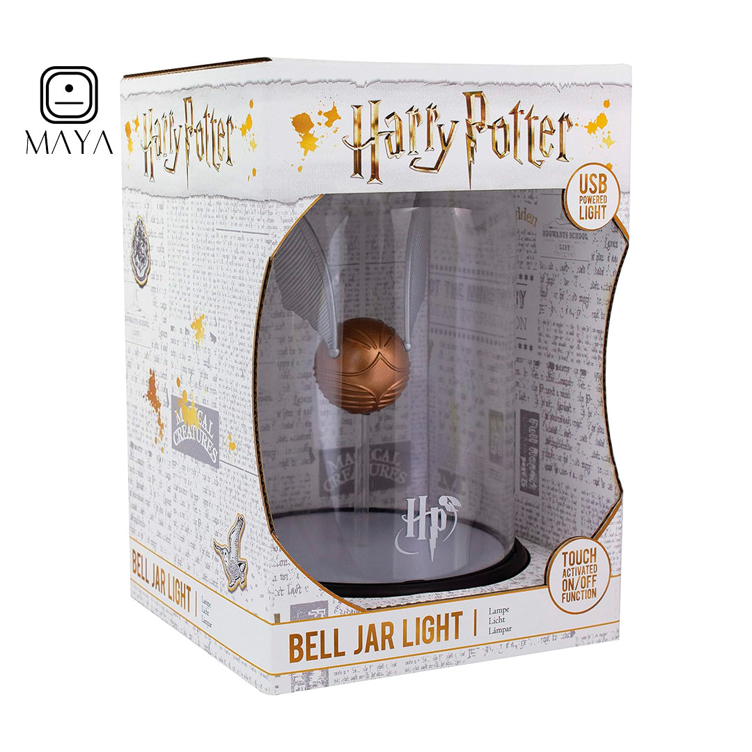Lámpara Snitch Dorada – Harry Potter