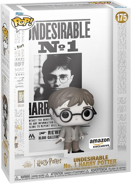 Funko Pop! Vitrina Harry Potter – Wanted Poster (Edición Exclusiva de Amazon)