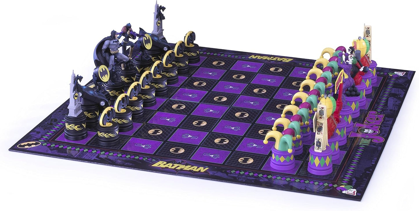 Juego de Ajedrez (el caballero oscuro Batman vs the Joker)