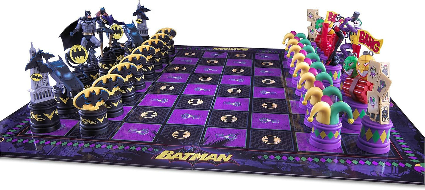 Juego de Ajedrez (el caballero oscuro Batman vs the Joker)