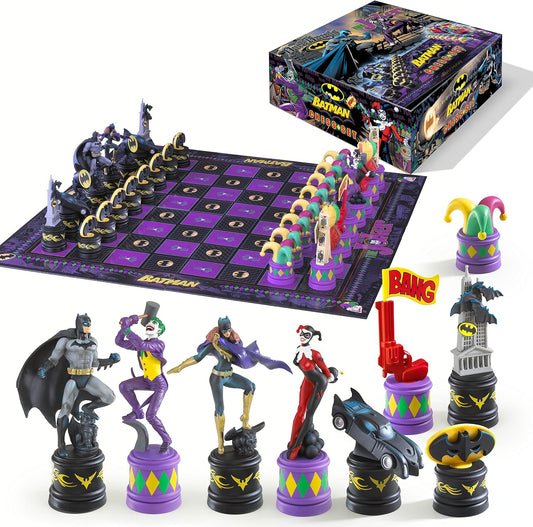 Juego de Ajedrez (el caballero oscuro Batman vs the Joker)