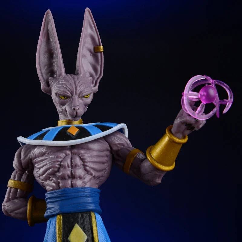 Figura de Anime Dragon Ball Z – Beerus, Dios de la Destrucción (30 cm)