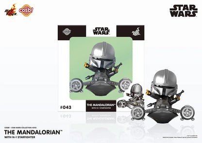 Figura Coleccionable Hot Toys Cosbi #043 – The Mandalorian & N-1 Starfighter